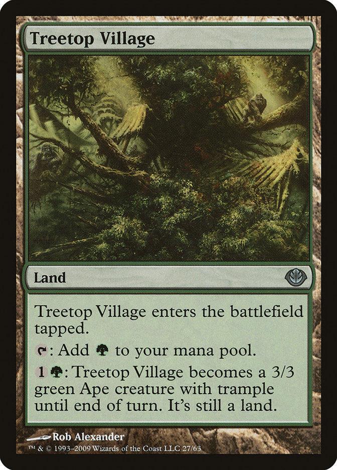 Treetop Village [Duel Decks: Garruk vs. Liliana] - La Boîte Mystère ( The Mystery Box)