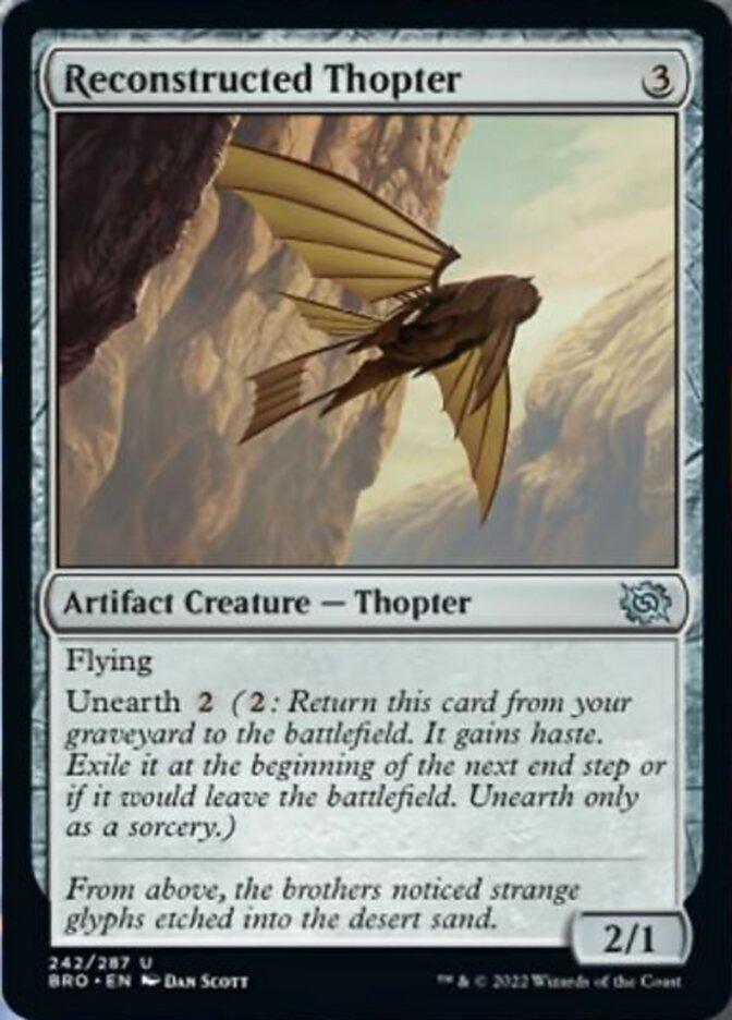 Reconstructed Thopter [The Brothers' War] - La Boîte Mystère ( The Mystery Box)