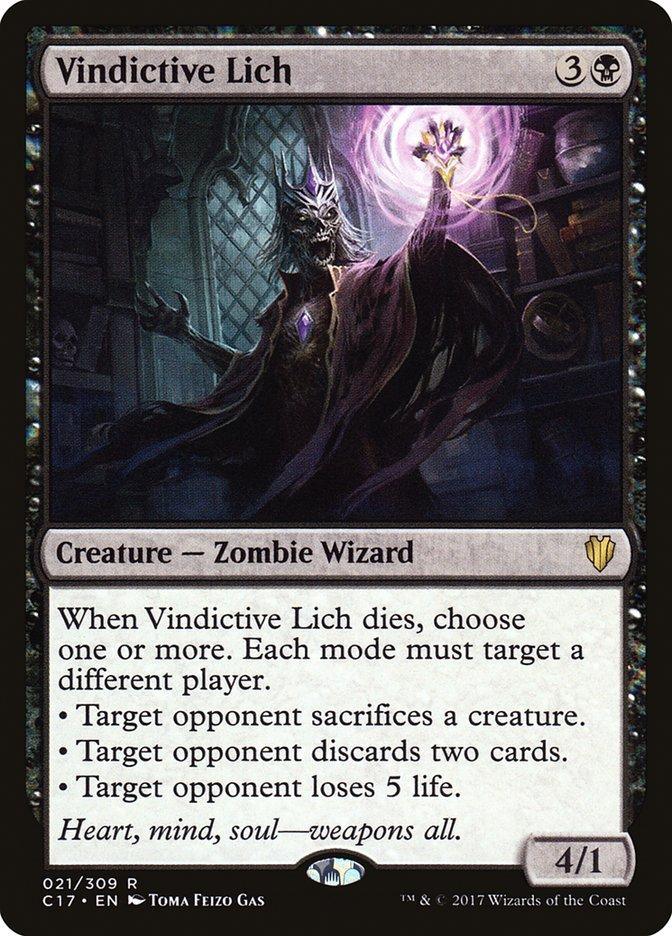 Vindictive Lich [Commander 2017] - La Boîte Mystère ( The Mystery Box)