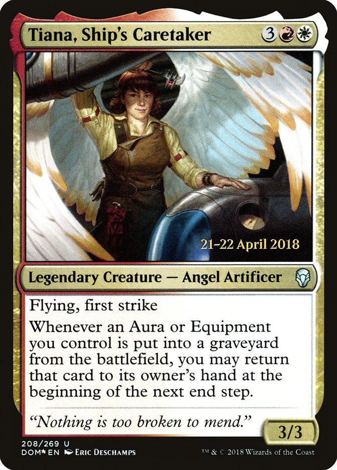 Tiana, Ship's Caretaker [Dominaria Prerelease Promos] - La Boîte Mystère ( The Mystery Box)