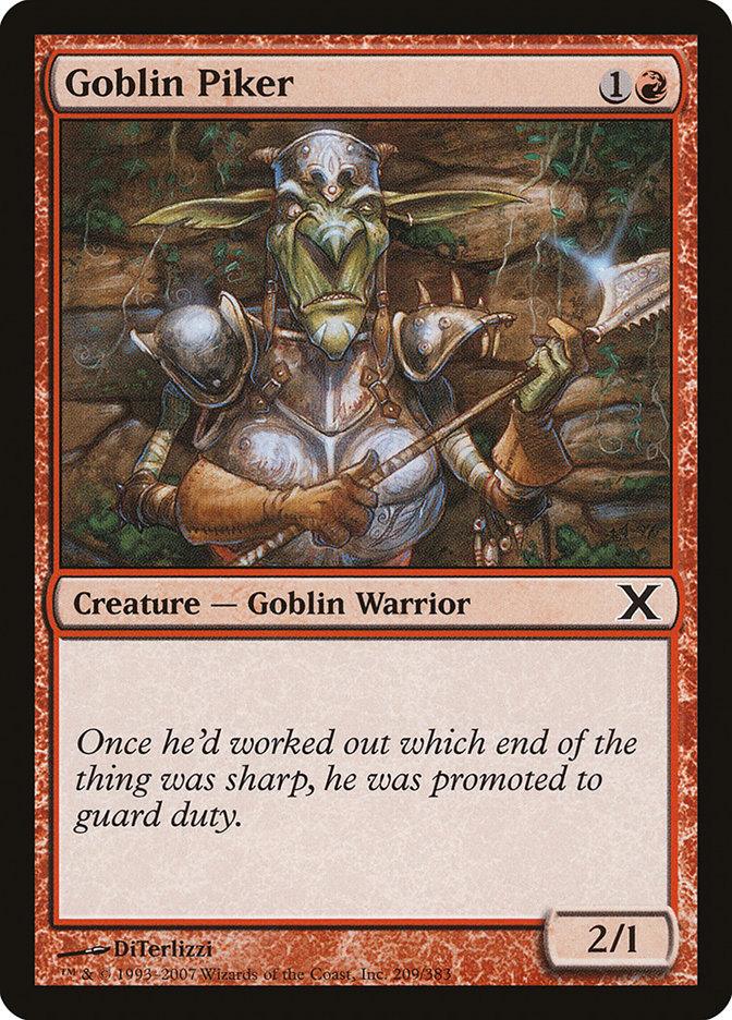 Goblin Piker [Tenth Edition] - La Boîte Mystère ( The Mystery Box)