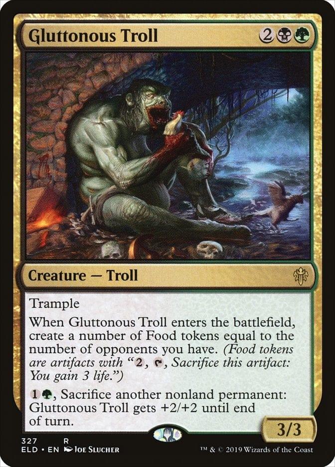 Gluttonous Troll [Throne of Eldraine] - La Boîte Mystère ( The Mystery Box)