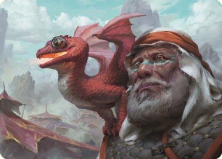 Dragon Whelp Art Card [Dominaria United Art Series] - La Boîte Mystère ( The Mystery Box)