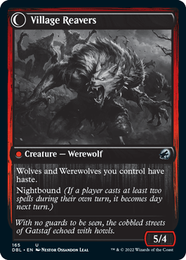 Village Watch // Village Reavers [Innistrad: Double Feature] - La Boîte Mystère ( The Mystery Box)