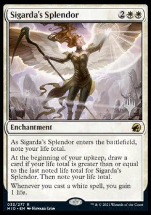 Sigarda's Splendor (Promo Pack) [Innistrad: Midnight Hunt Promos] - La Boîte Mystère ( The Mystery Box)