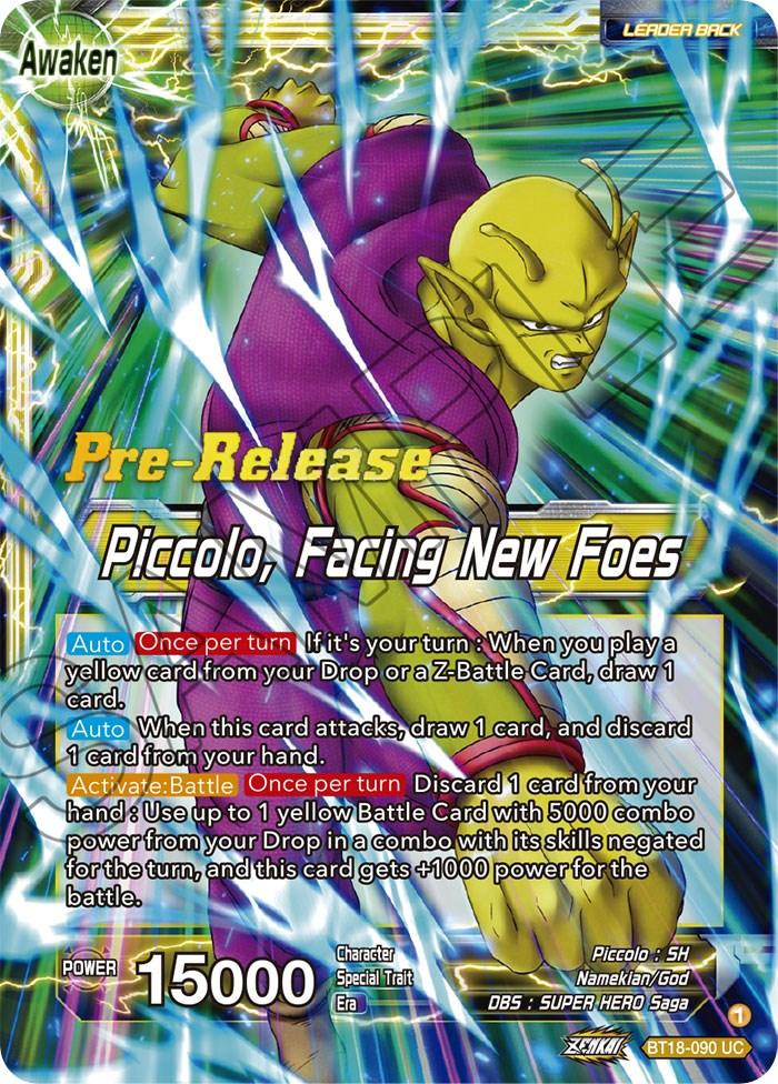 Piccolo // Piccolo, Facing New Foes (BT18-090) [Dawn of the Z-Legends Prerelease Promos] - La Boîte Mystère ( The Mystery Box)