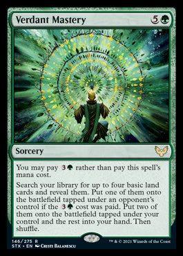 Verdant Mastery [Strixhaven: School of Mages] - La Boîte Mystère ( The Mystery Box)