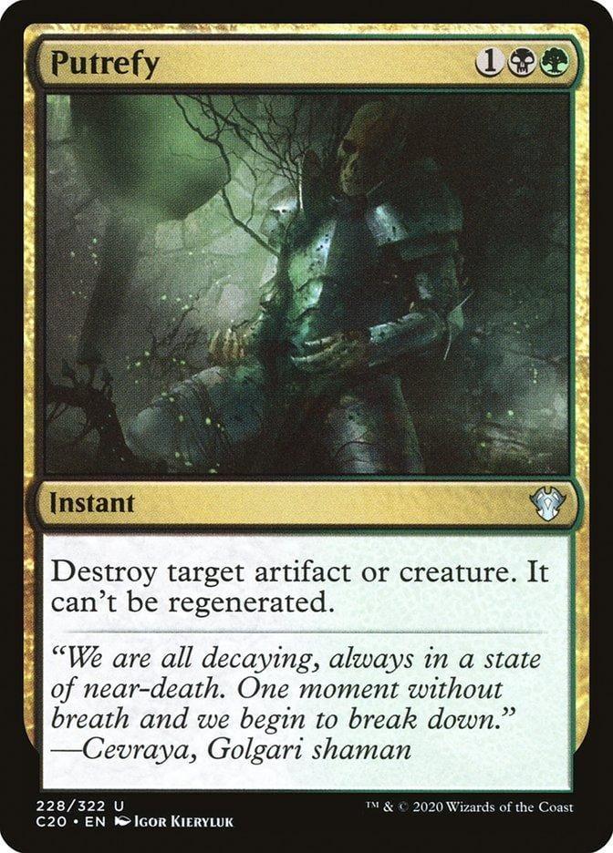 Putrefy [Commander 2020] - La Boîte Mystère ( The Mystery Box)