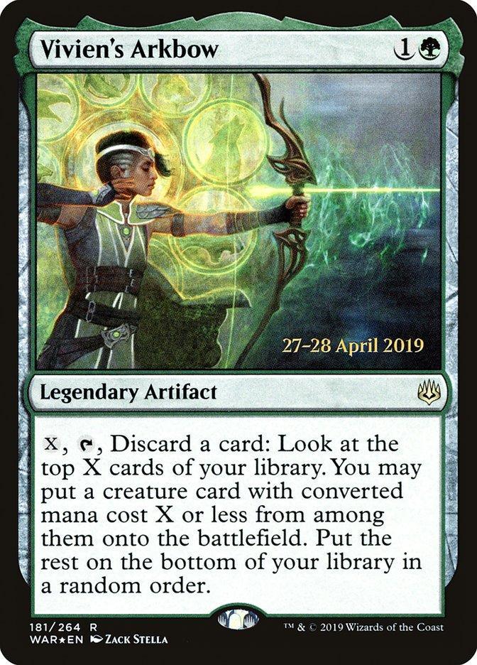 Vivien's Arkbow [War of the Spark Prerelease Promos] - La Boîte Mystère ( The Mystery Box)