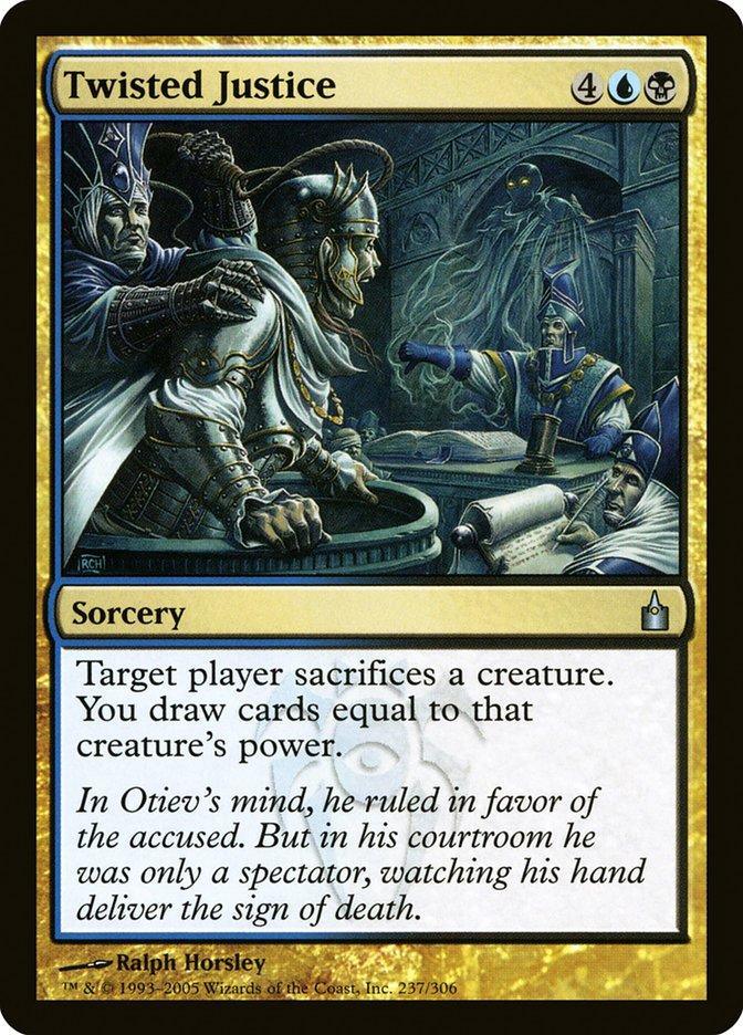 Twisted Justice [Ravnica: City of Guilds] - La Boîte Mystère ( The Mystery Box)