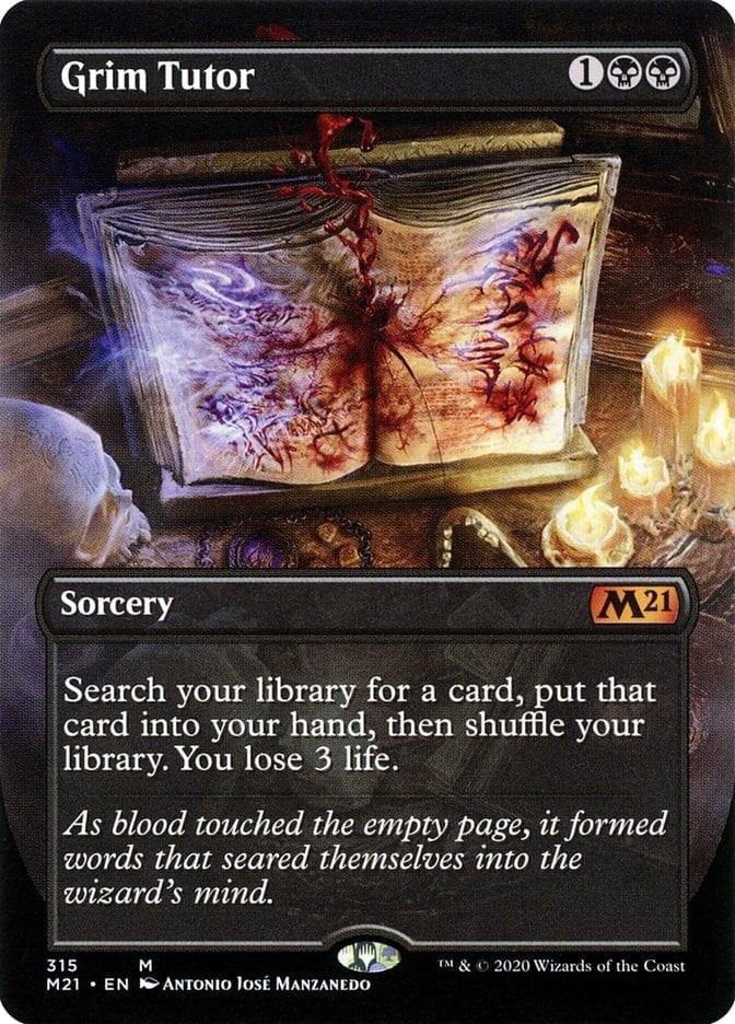 Grim Tutor (Extended) [Core Set 2021] - La Boîte Mystère ( The Mystery Box)