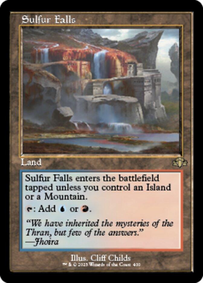 Sulfur Falls (Retro) [Dominaria Remastered] - La Boîte Mystère ( The Mystery Box)