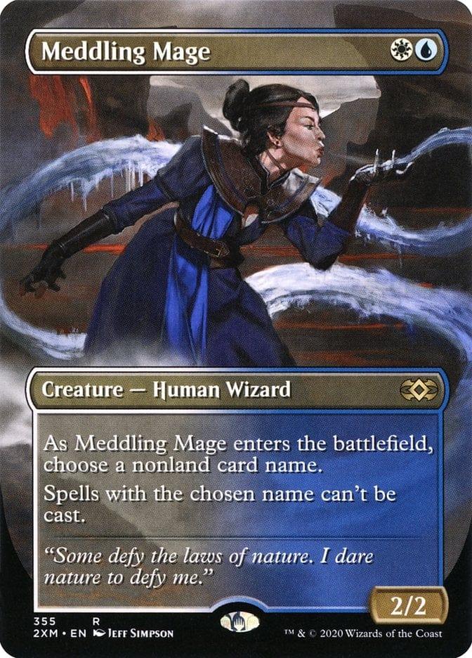 Meddling Mage (Toppers) [Double Masters Extended Art] - La Boîte Mystère ( The Mystery Box)