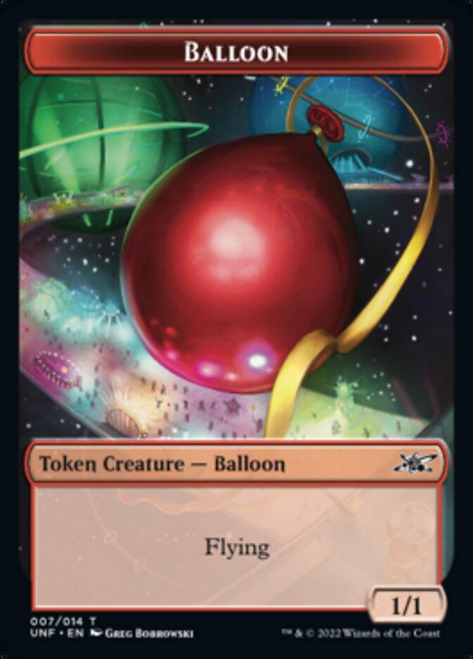 Balloon Token [Unfinity Tokens] - La Boîte Mystère ( The Mystery Box)