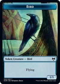 Bird (005) // Soldier Double-sided Token [Kaldheim Commander Tokens] - La Boîte Mystère ( The Mystery Box)