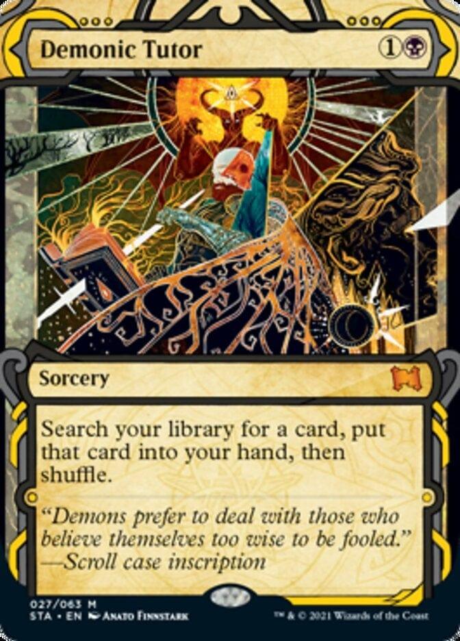 Demonic Tutor [Strixhaven Mystical Archive] - La Boîte Mystère ( The Mystery Box)