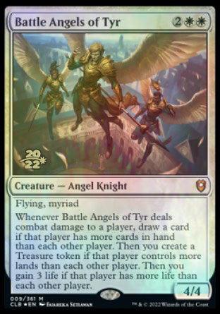 Battle Angels of Tyr [Commander Legends: Battle for Baldur's Gate Prerelease Promos] - La Boîte Mystère ( The Mystery Box)