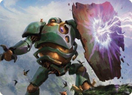 Walking Bulwark Art Card [Dominaria United Art Series] - La Boîte Mystère ( The Mystery Box)