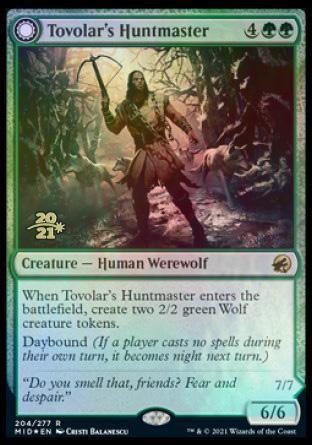 Tovolar's Huntmaster // Tovolar's Packleader [Innistrad: Midnight Hunt Prerelease Promos] - La Boîte Mystère ( The Mystery Box)