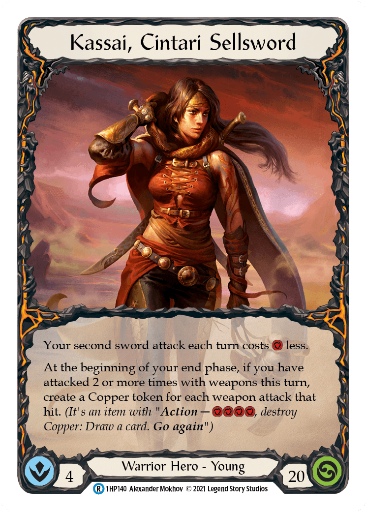 Kassai, Cintari Sellsword [1HP140] - La Boîte Mystère ( The Mystery Box)