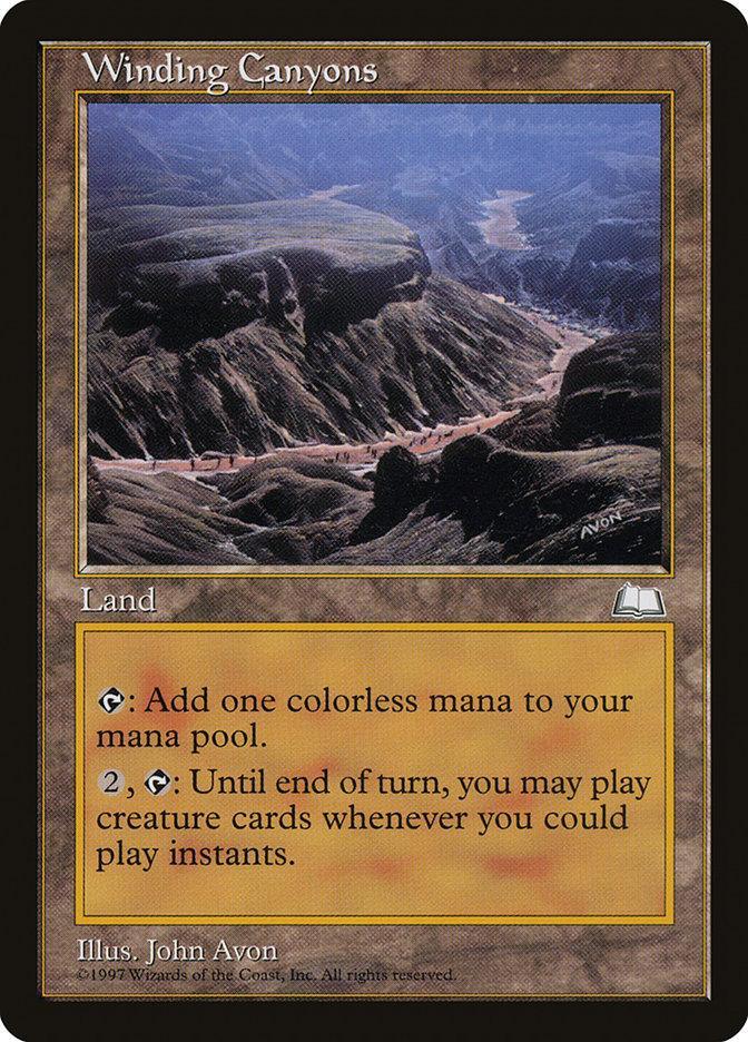 Winding Canyons [Weatherlight] - La Boîte Mystère ( The Mystery Box)