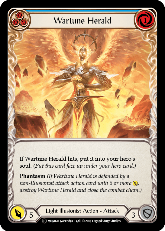 Wartune Herald (Blue) [U-MON028] Unlimited Normal - La Boîte Mystère ( The Mystery Box)