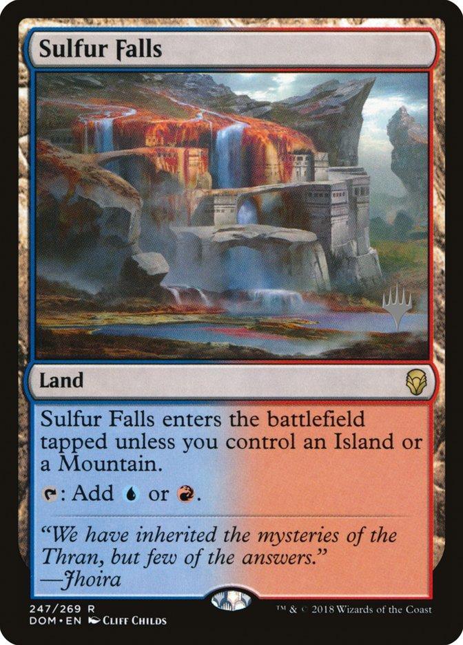 Sulfur Falls (Promo Pack) [Dominaria Promos] - La Boîte Mystère ( The Mystery Box)