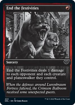 End the Festivities [Innistrad: Double Feature] - La Boîte Mystère ( The Mystery Box)