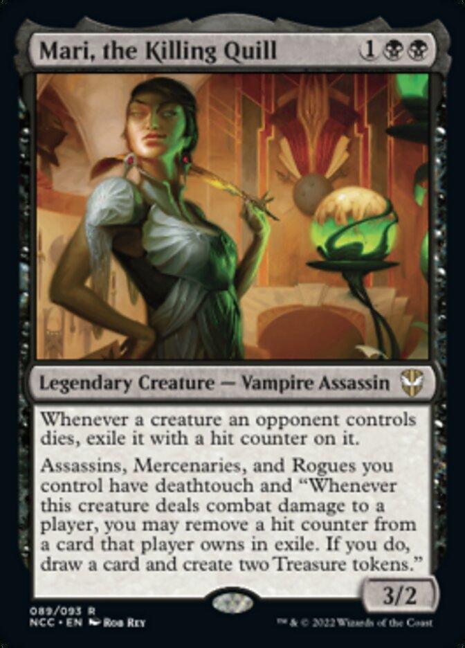 Mari, the Killing Quill [Streets of New Capenna Commander] - La Boîte Mystère ( The Mystery Box)