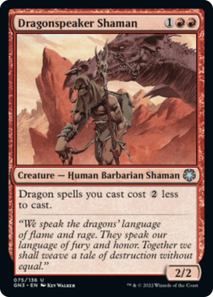 Dragonspeaker Shaman [Game Night: Free-for-All] - La Boîte Mystère ( The Mystery Box)