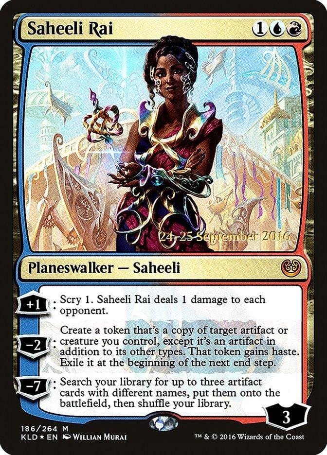 Saheeli Rai [Kaladesh Prerelease Promos] - La Boîte Mystère ( The Mystery Box)