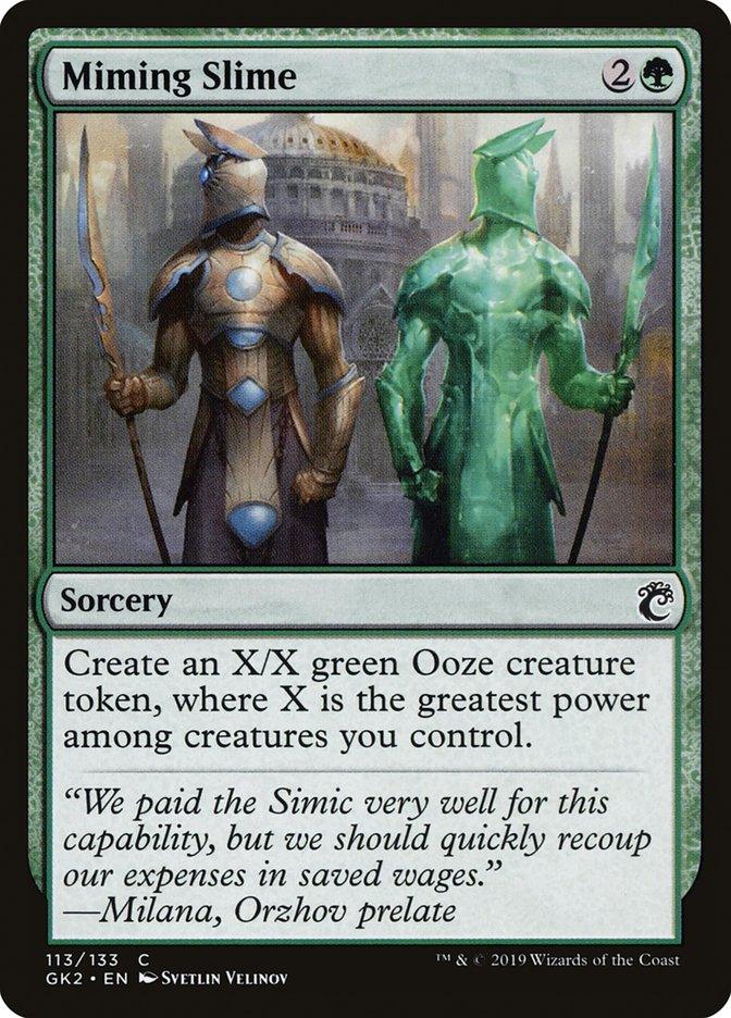 Miming Slime [Ravnica Allegiance Guild Kit] - La Boîte Mystère ( The Mystery Box)