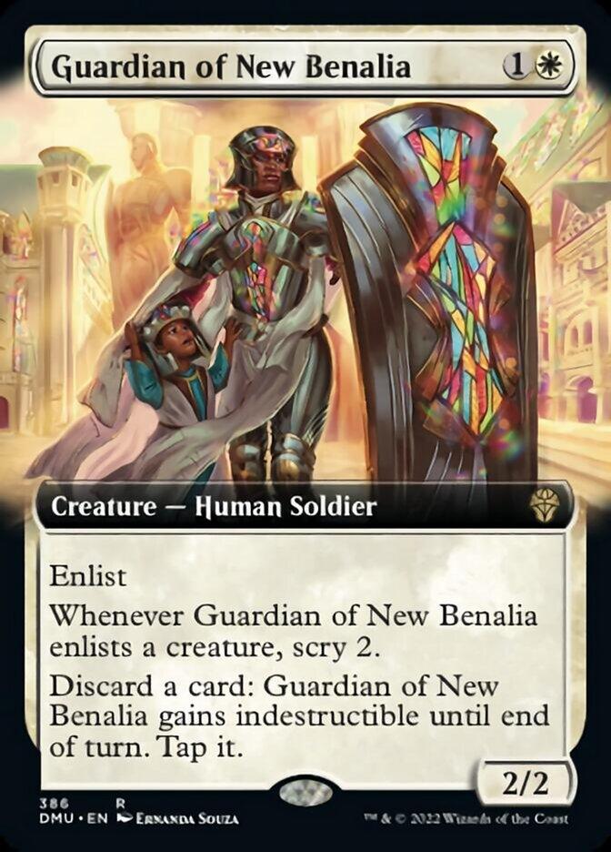 Guardian of New Benalia (Extended Art) [Dominaria United] - La Boîte Mystère ( The Mystery Box)