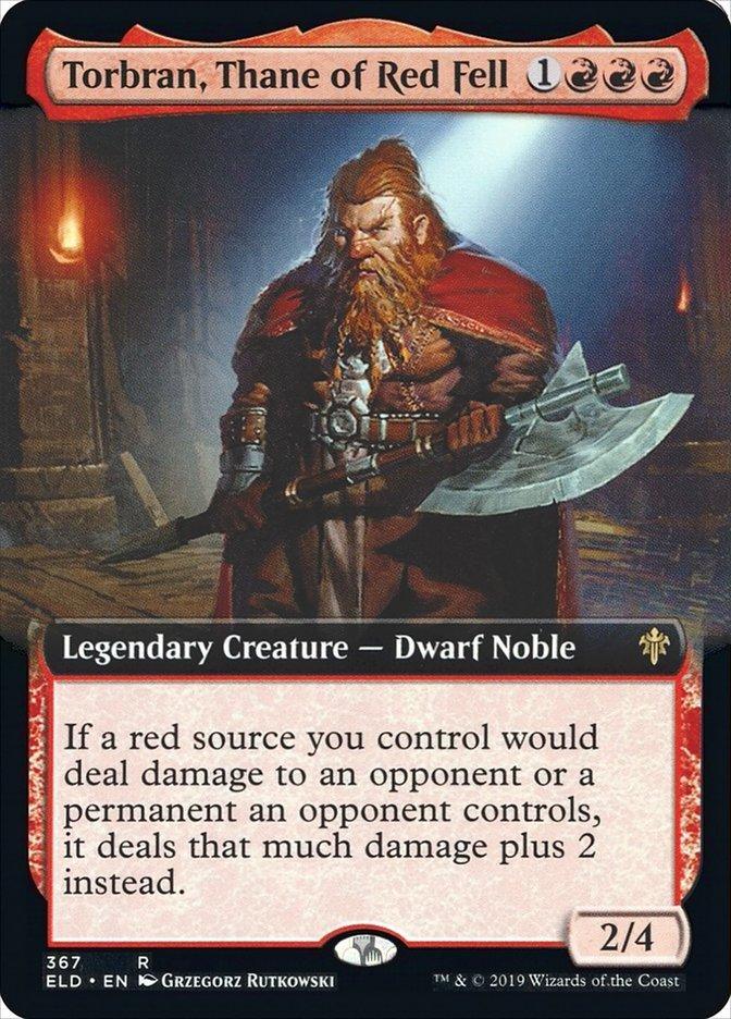 Torbran, Thane of Red Fell (Extended) [Throne of Eldraine] - La Boîte Mystère ( The Mystery Box)