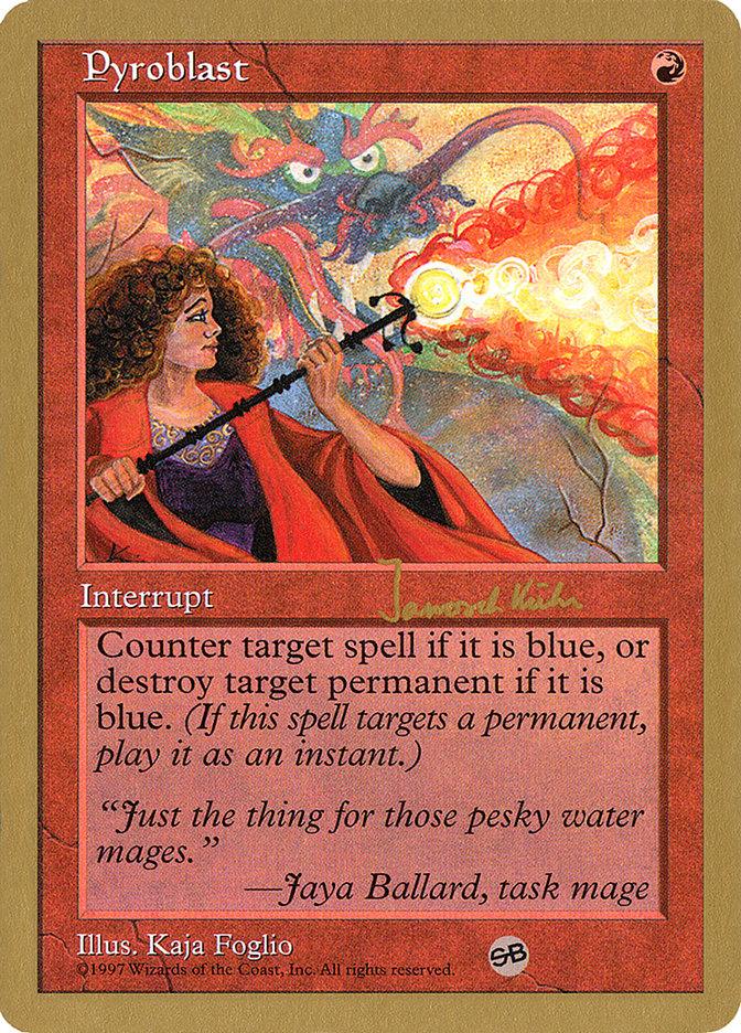 Pyroblast (Janosch Kuhn) (SB) [World Championship Decks 1997] - La Boîte Mystère ( The Mystery Box)
