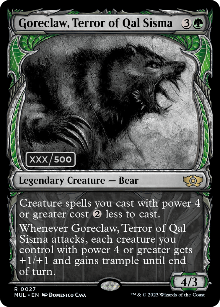 Goreclaw, Terror of Qal Sisma (Serialized) [Multiverse Legends] - La Boîte Mystère ( The Mystery Box)