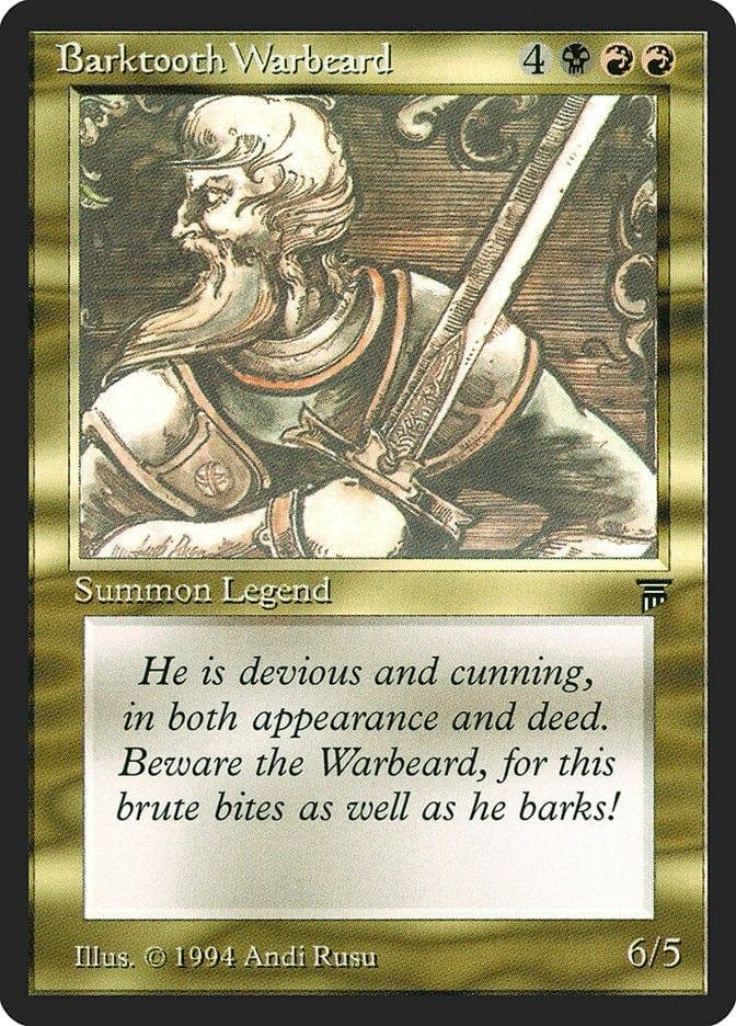 Barktooth Warbeard [Legends] - La Boîte Mystère ( The Mystery Box)