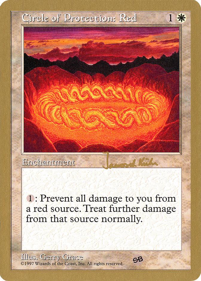 Circle of Protection: Red (Janosch Kuhn) (SB) [World Championship Decks 1997] - La Boîte Mystère ( The Mystery Box)