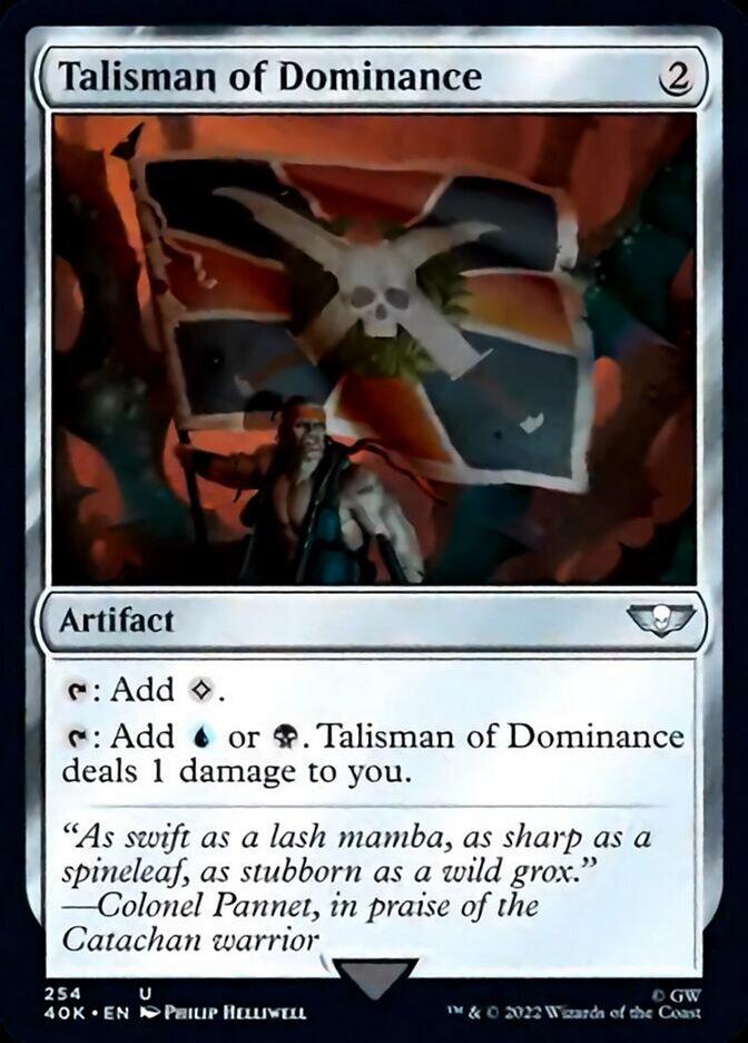 Talisman of Dominance (254) [Universes Beyond: Warhammer 40,000] - La Boîte Mystère ( The Mystery Box)