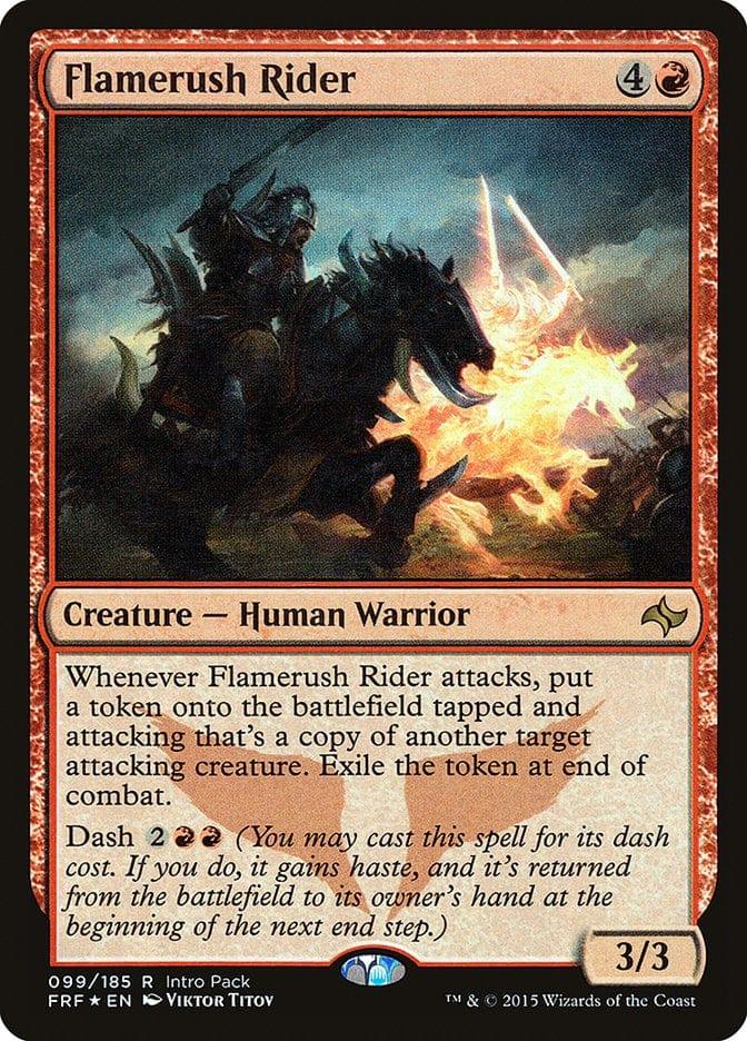 Flamerush Rider (Intro Pack) [Fate Reforged Promos] - La Boîte Mystère ( The Mystery Box)