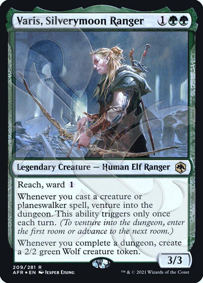 Varis, Silverymoon Ranger (Ampersand Promo) [Dungeons & Dragons: Adventures in the Forgotten Realms Promos] - La Boîte Mystère ( The Mystery Box)