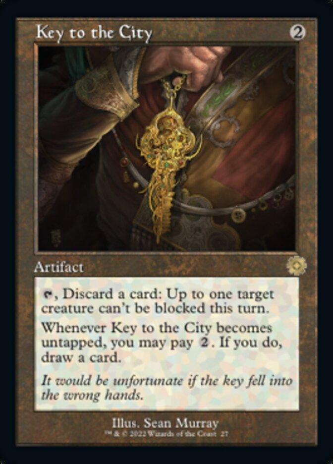 Key to the City (Retro) [The Brothers' War Retro Artifacts] - La Boîte Mystère ( The Mystery Box)