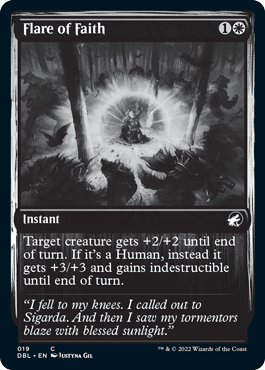 Flare of Faith [Innistrad: Double Feature] - La Boîte Mystère ( The Mystery Box)
