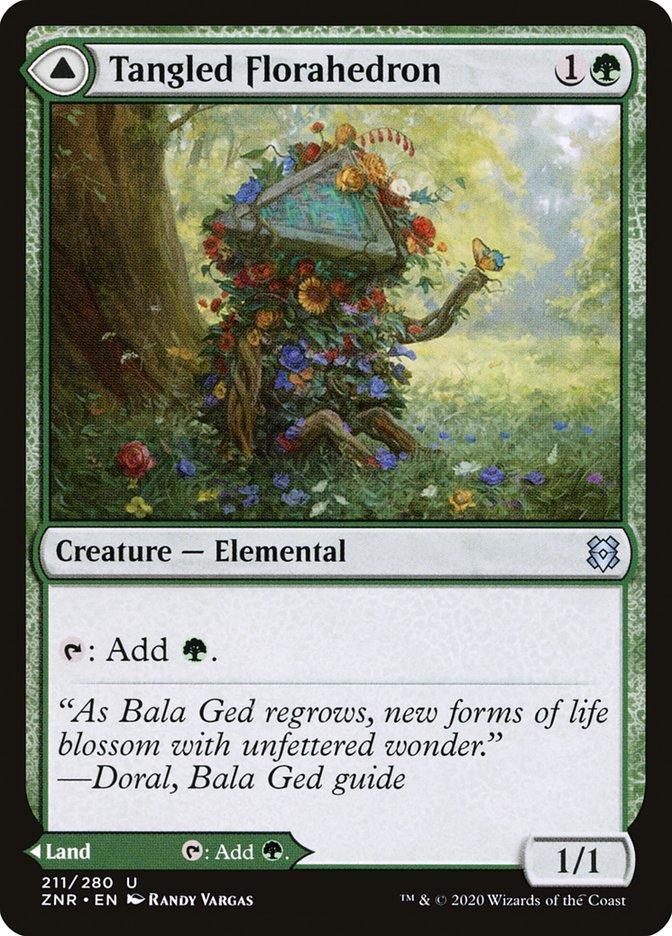 Tangled Florahedron // Tangled Vale [Zendikar Rising] - La Boîte Mystère ( The Mystery Box)