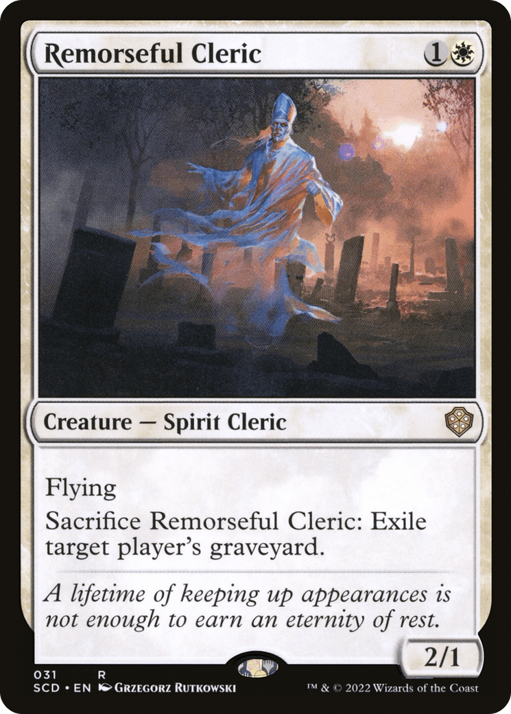 Remorseful Cleric [Starter Commander Decks] - La Boîte Mystère ( The Mystery Box)