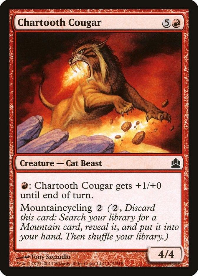 Chartooth Cougar [Commander 2011] - La Boîte Mystère ( The Mystery Box)