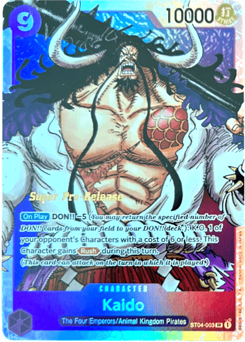 Kaido (001) [Super Pre-Release Starter Deck: Animal Kingdom Pirates] - La Boîte Mystère ( The Mystery Box)