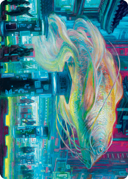 Skyswimmer Koi Art Card [Kamigawa: Neon Dynasty Art Series] - La Boîte Mystère ( The Mystery Box)