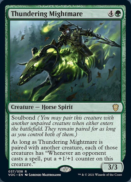 Thundering Mightmare [Innistrad: Crimson Vow Commander] - La Boîte Mystère ( The Mystery Box)