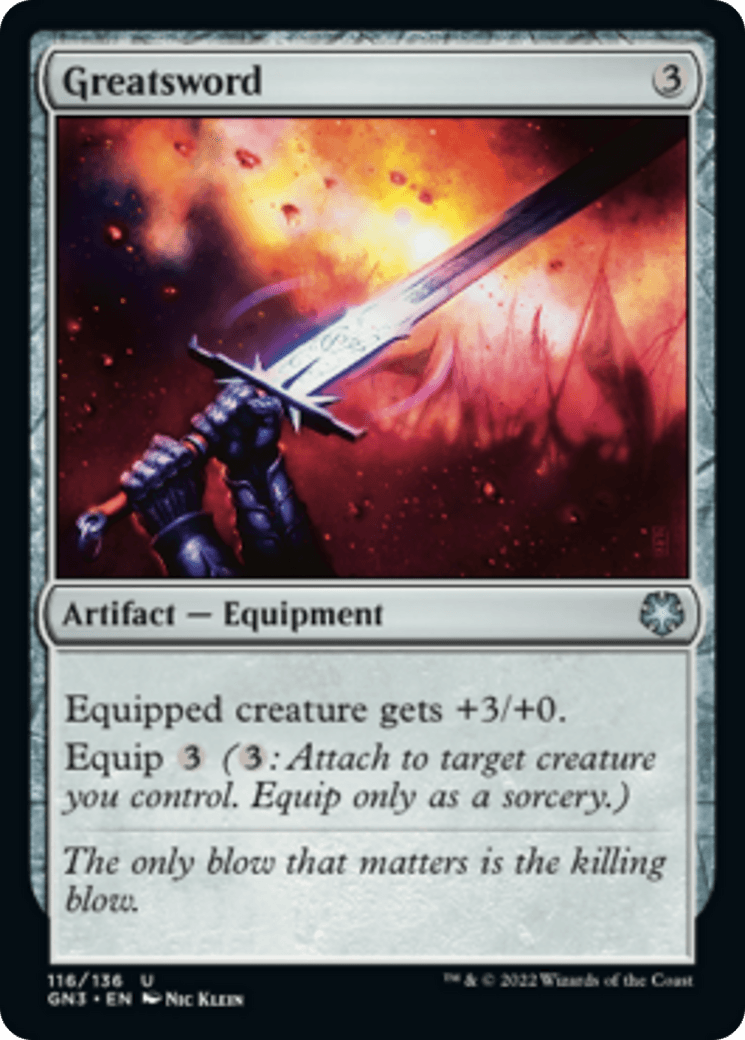 Greatsword [Game Night: Free-for-All] - La Boîte Mystère ( The Mystery Box)